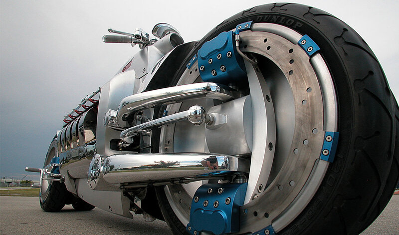 Custom Motorcycle Wheel