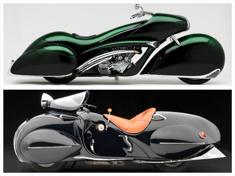 Custom Motorcycles — Green