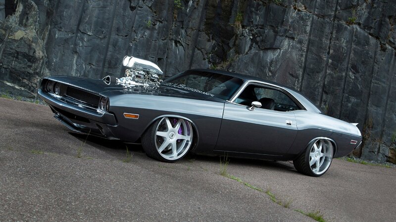 Custom Muscle Car — Gray
