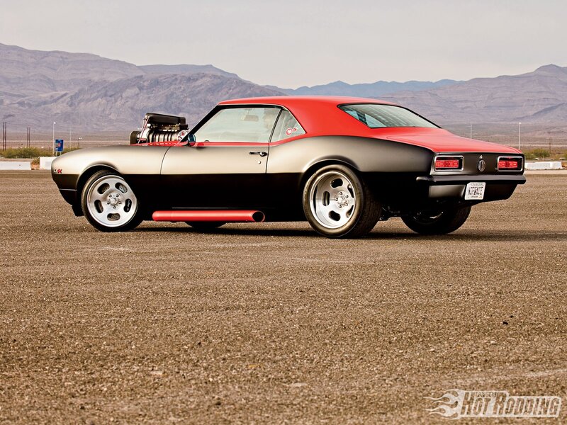 Custom Muscle Car — Red