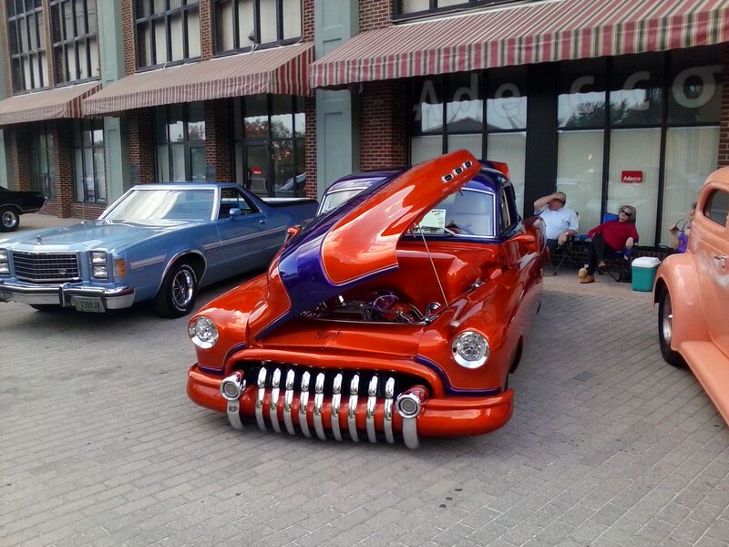 Custom Orange Car — Casual