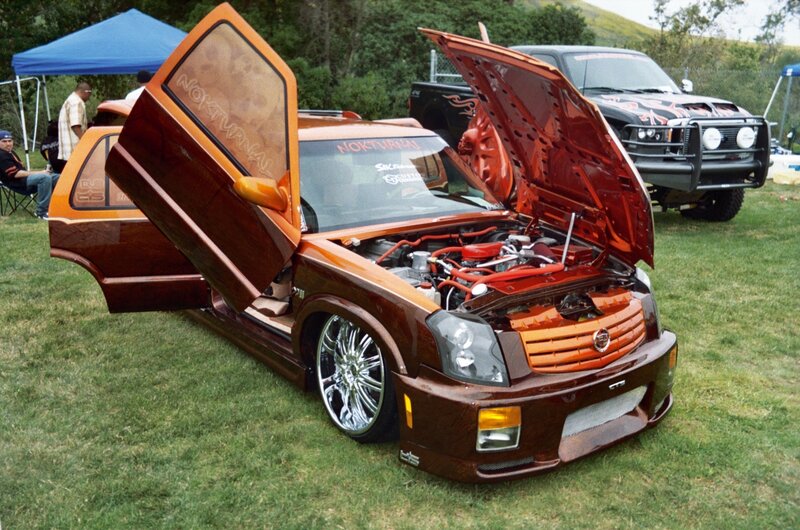 Custom Orange Car
