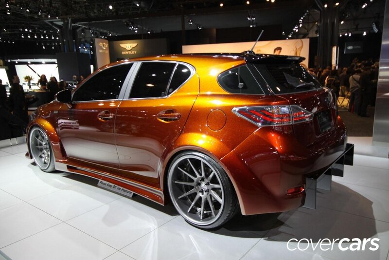 Custom Orange Hatchback