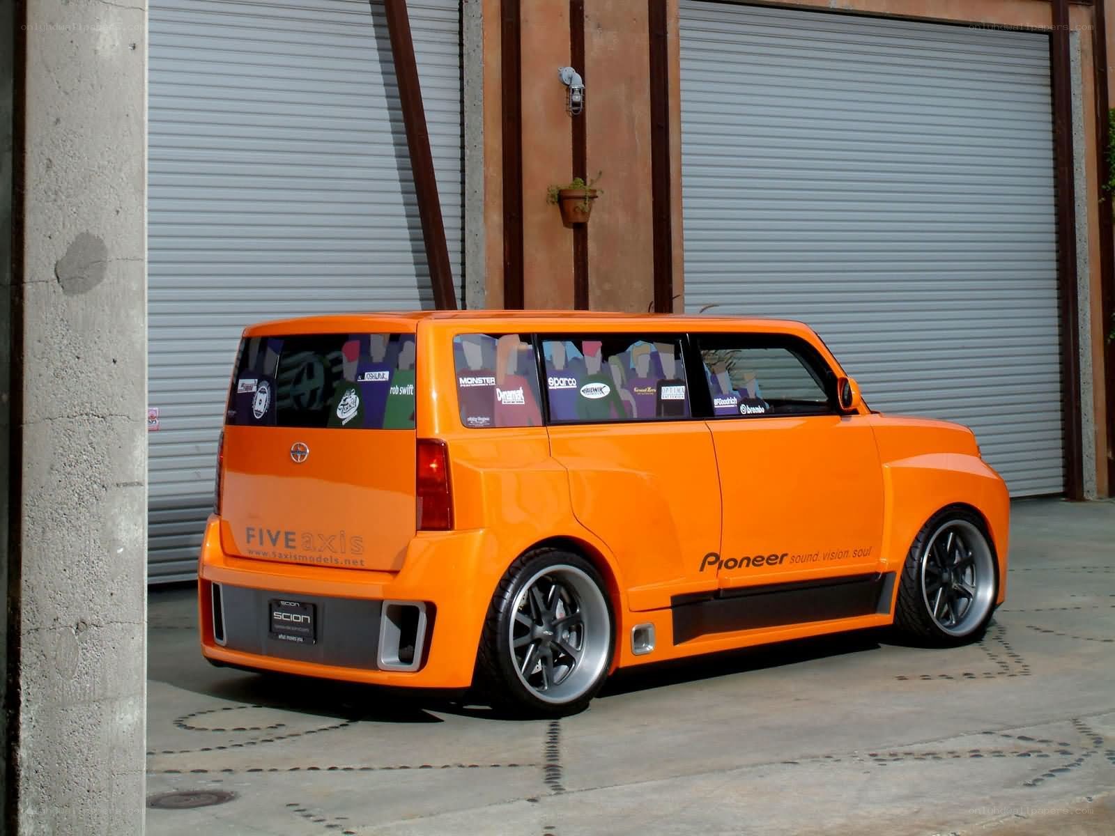 Custom orange Scion xB