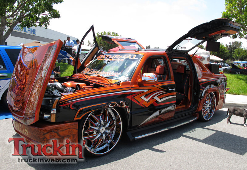 Custom Orange Truck — Showcase