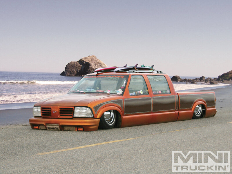 Custom Orange Truck