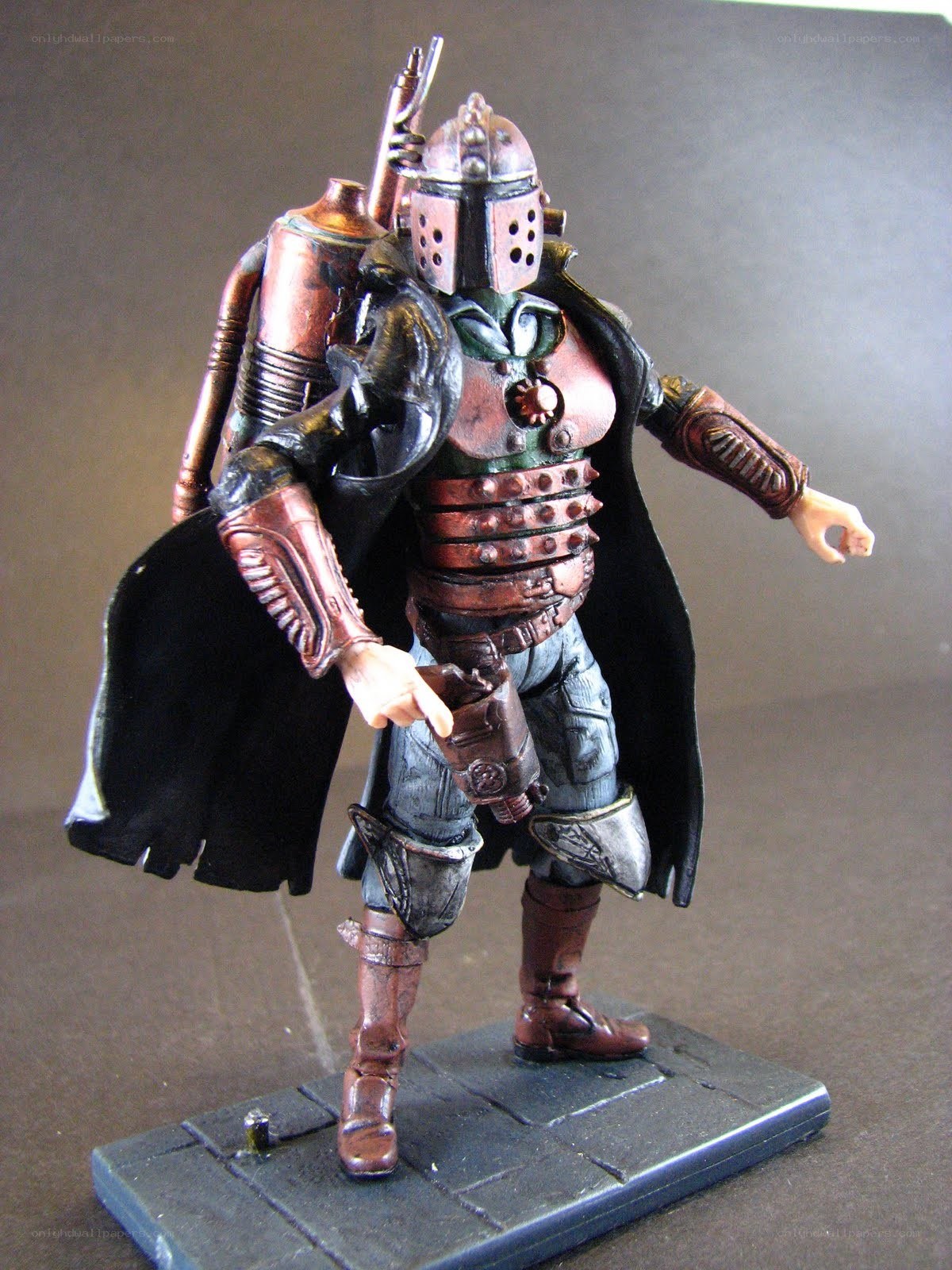 custom painted action figure