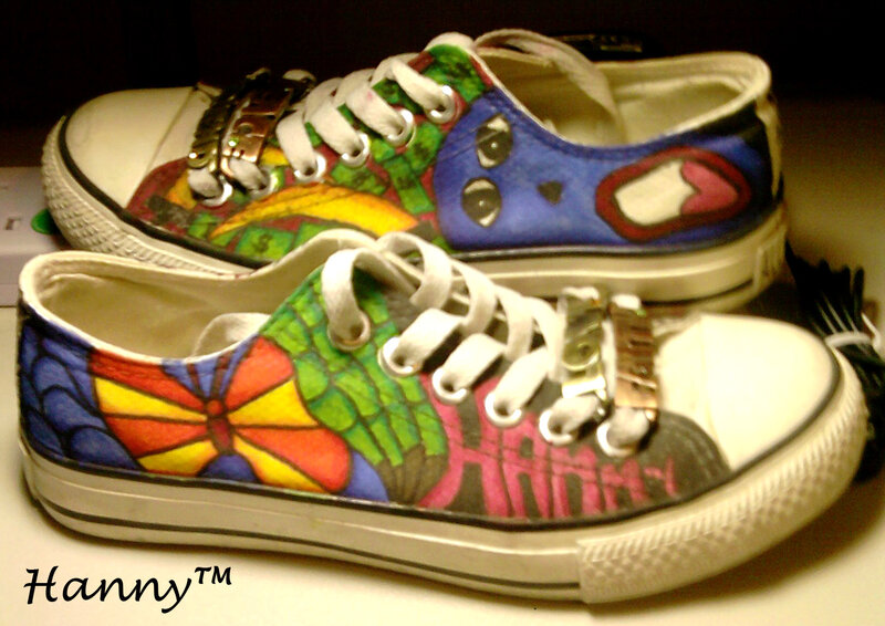 Custom Painted Sneakers