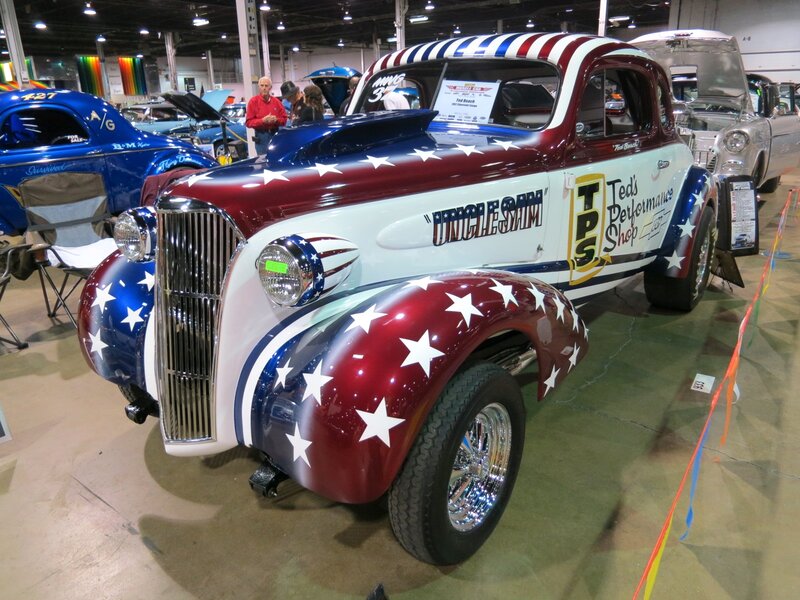 Custom Patriotic Car