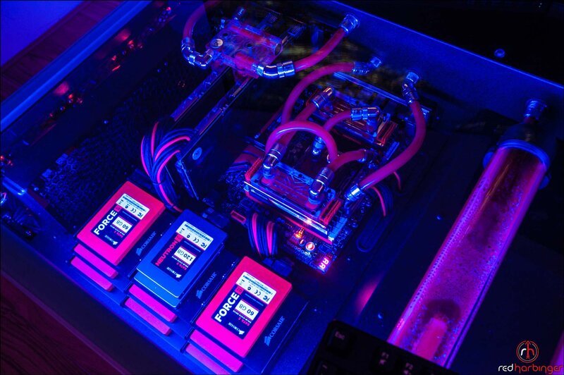 Custom Pc Build — Blue