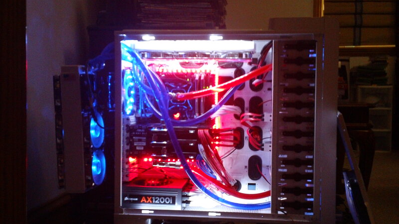 Custom Pc Case — Red, Technological