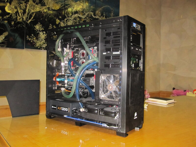 Custom Pc with Liquid Cooling — Black, Technical