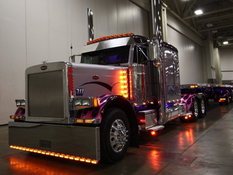 Custom Peterbilt Truck — Silver