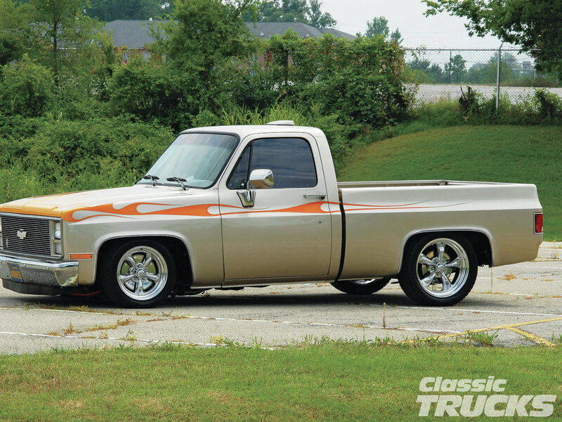 Custom Pickup Truck — Silver