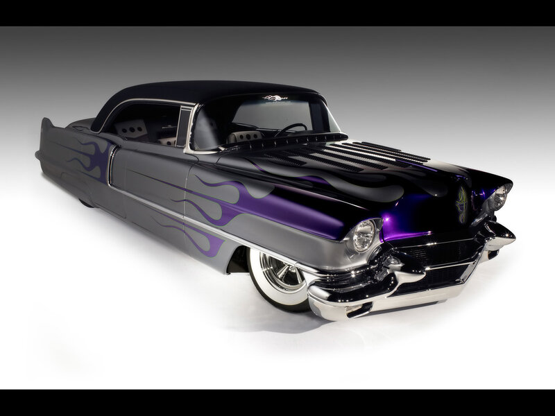 Custom Purple and Black Car