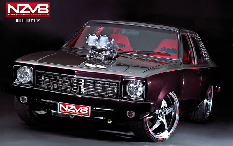 Custom Purple Car