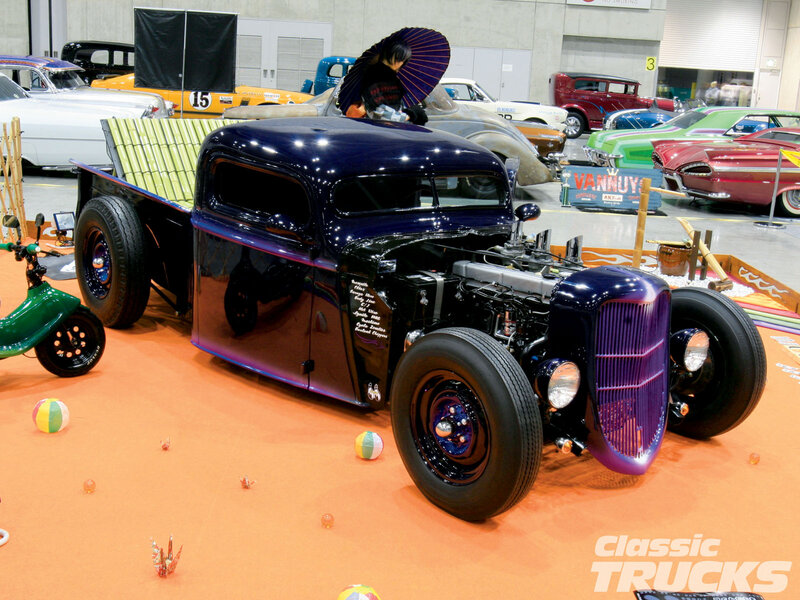 Custom Purple Hot Rod Truck — Showcase
