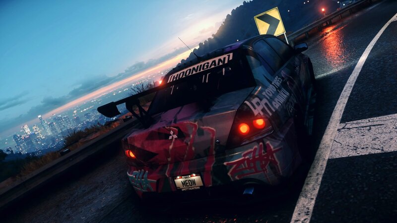Custom Race Car on Road