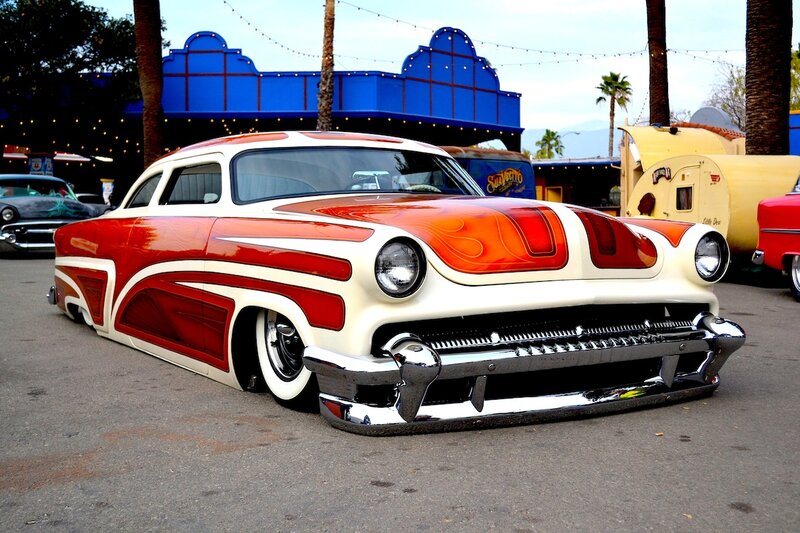 Custom Red and White Car — Showcase