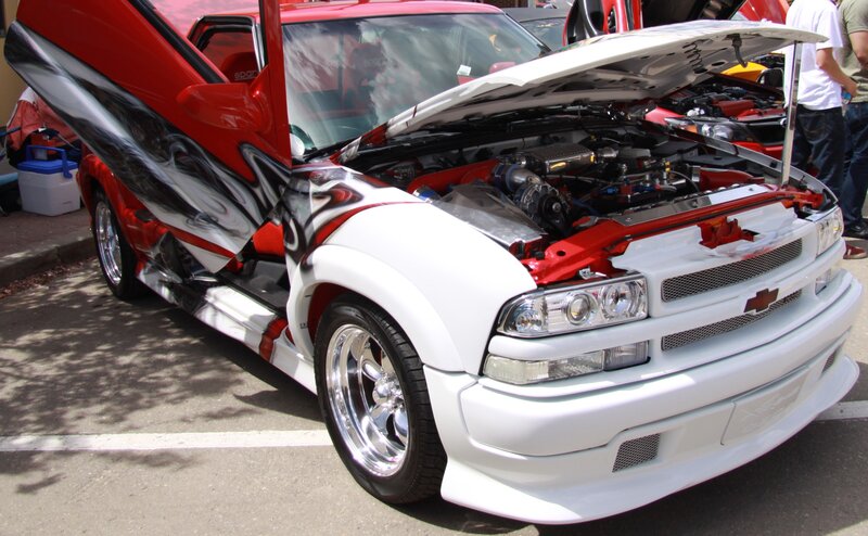 Custom Red and White Truck — Showcase