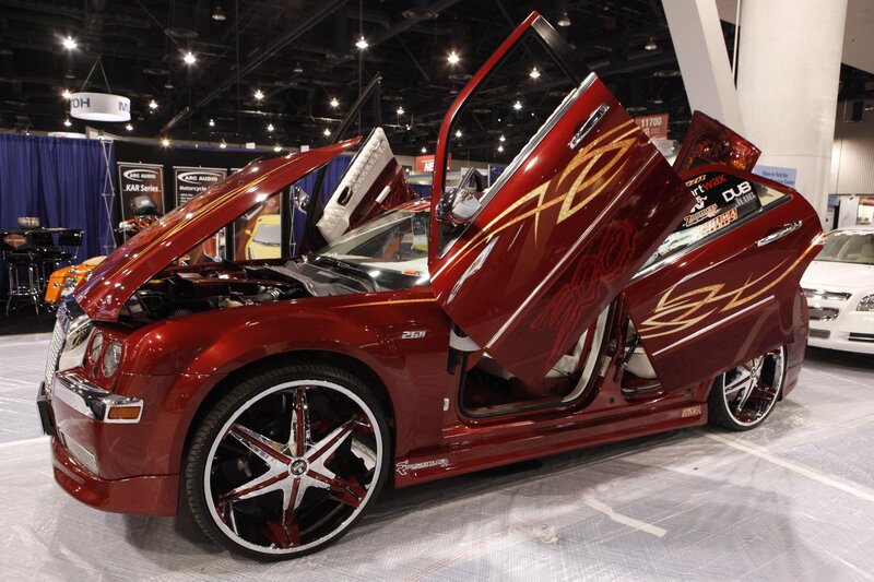 Custom Red Car
