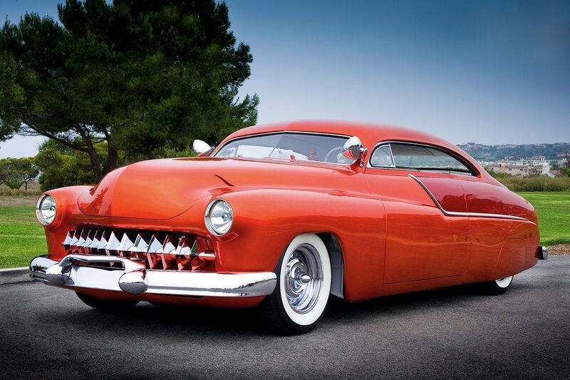 Custom Red Hot Rod — Serene
