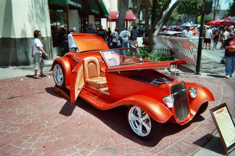 Custom Red Hot Rod