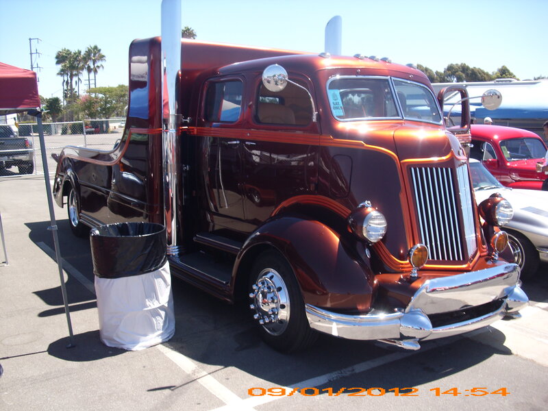 Custom Red Truck