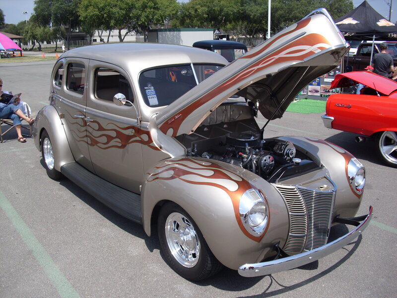 Custom Silver Car