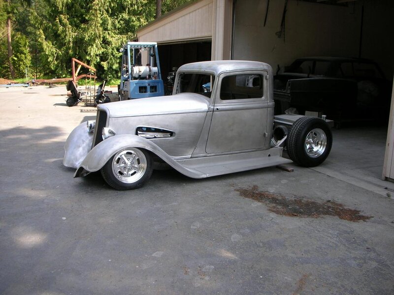 Custom Silver Hot Rod — Calm