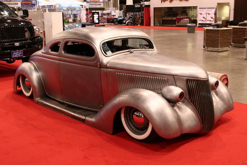 Custom Silver Hot Rod — Showcase