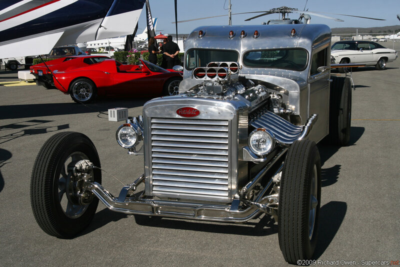 Custom Silver Hot Rod