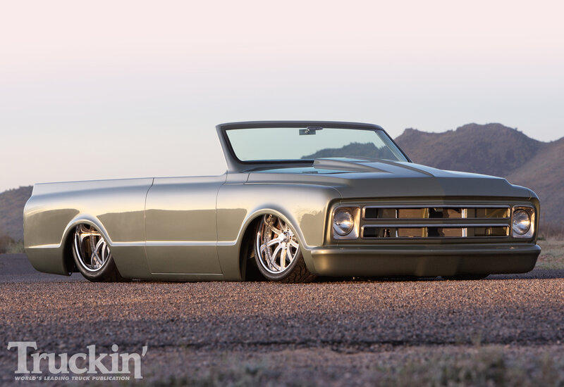 Custom Silver Pickup Truck — Serene
