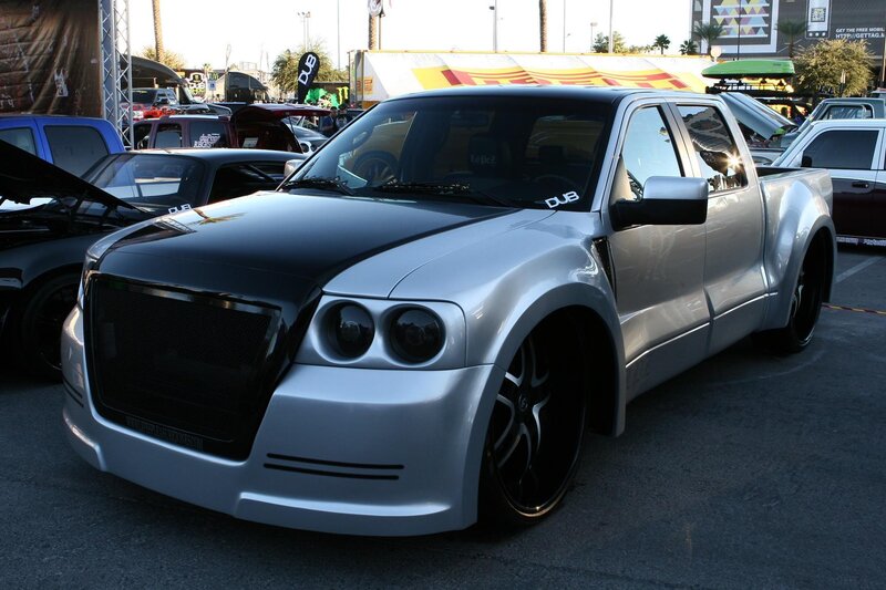Custom Silver Pickup Truck — Showcase