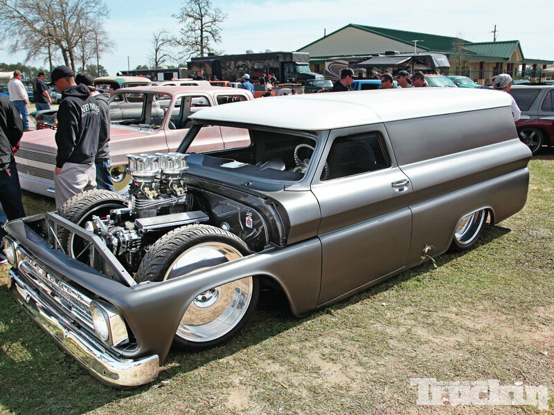Custom Silver Truck
