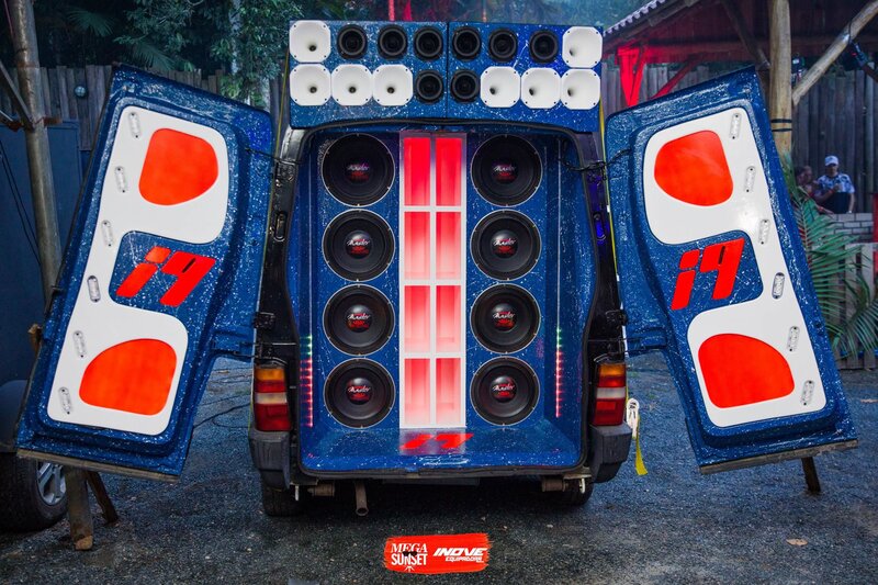 Custom Sound System Van