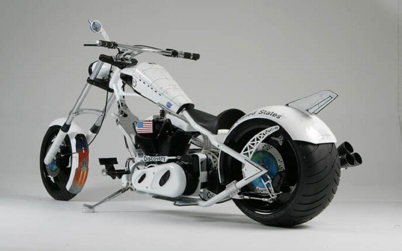 Custom Space Shuttle Motorcycle