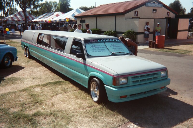 Custom Turquoise Limo
