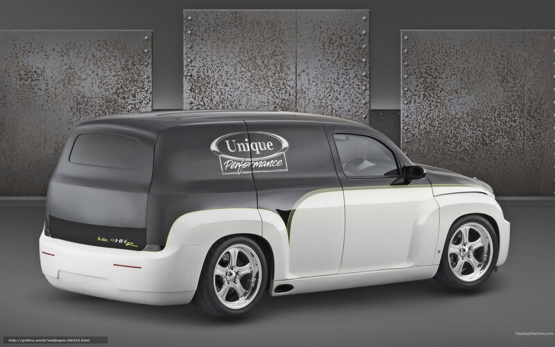 Custom van with unique performance branding