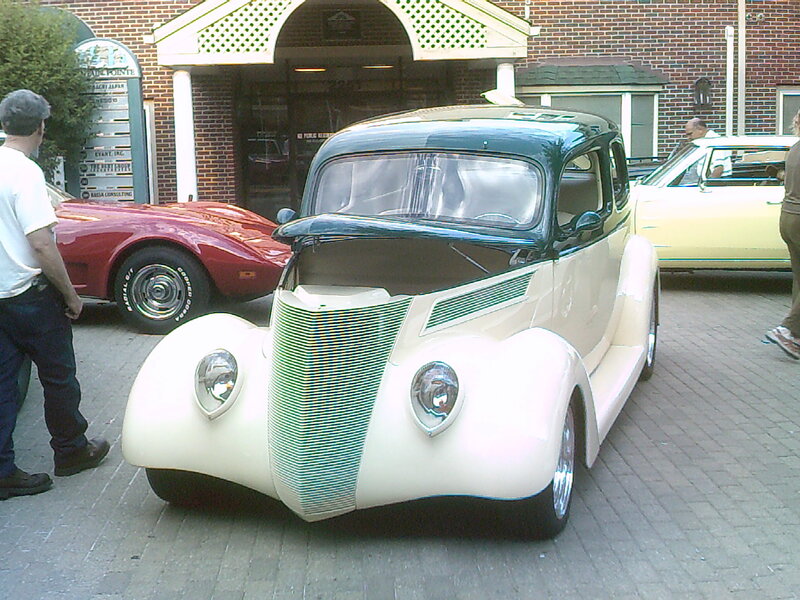 Custom Vintage Car — Cream, Casual