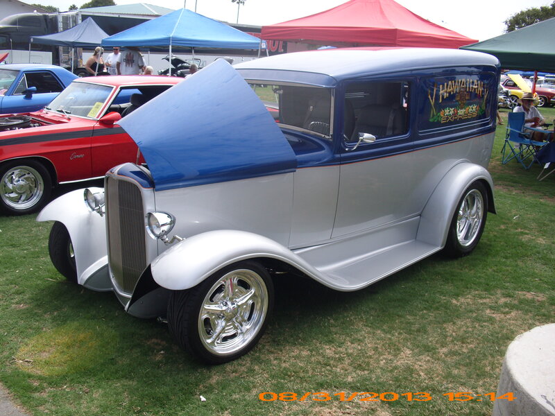 Custom Vintage Car — Silver