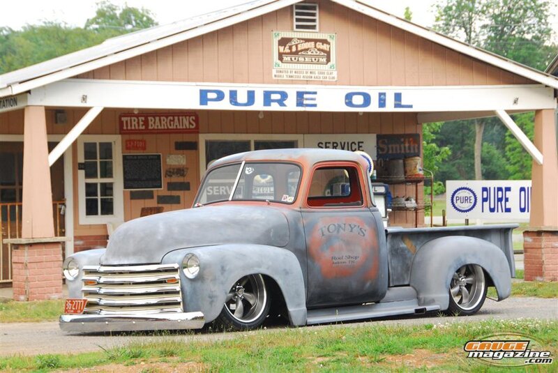 Custom Vintage Pickup Truck — Gray