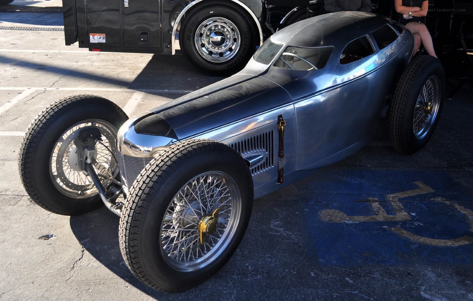 Custom vintage race car
