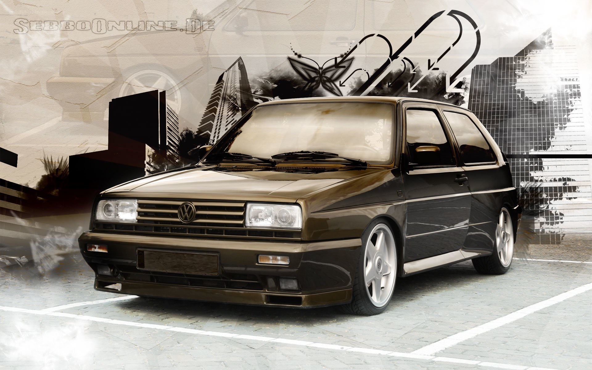 Custom Volkswagen Golf GTI