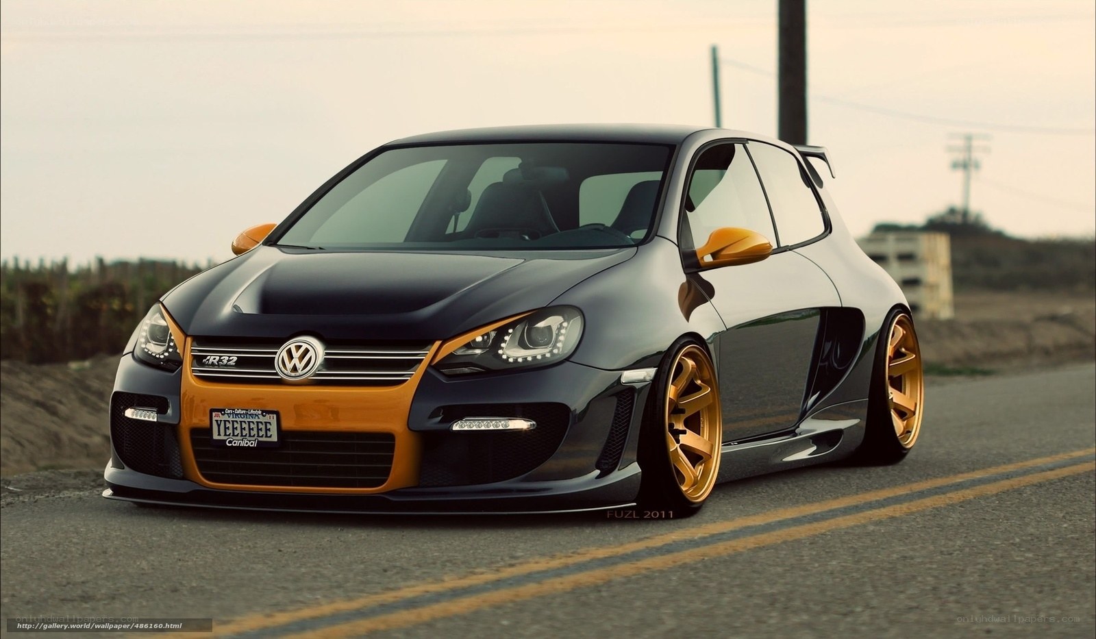 custom volkswagen golf r32