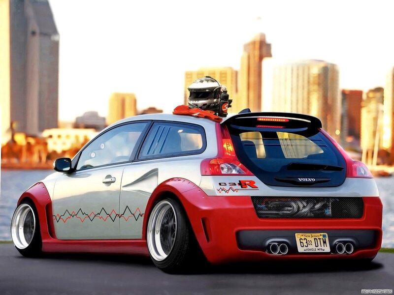 Custom Volvo C30r Car