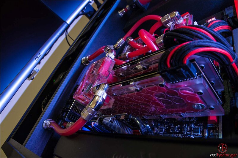 Custom Water-cooled PC — Black