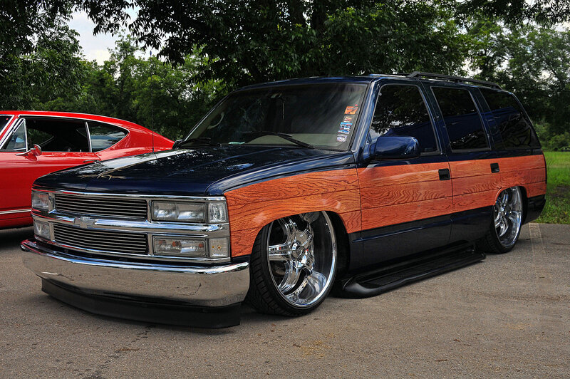 Custom Wood-paneled Truck