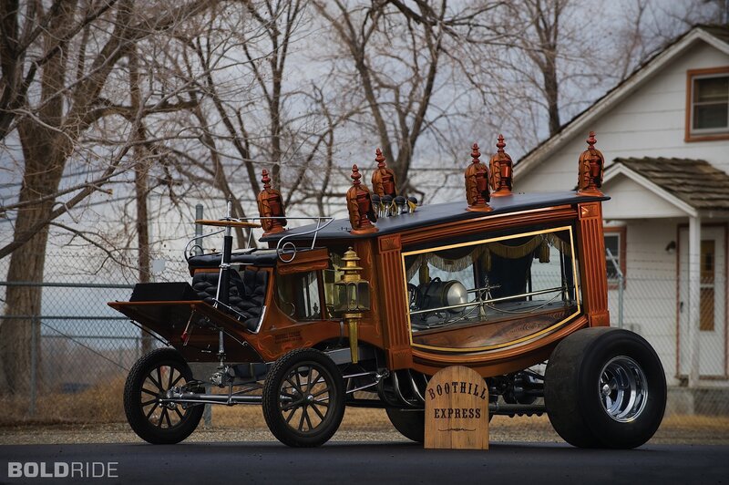 Custom Wooden Car — Brown
