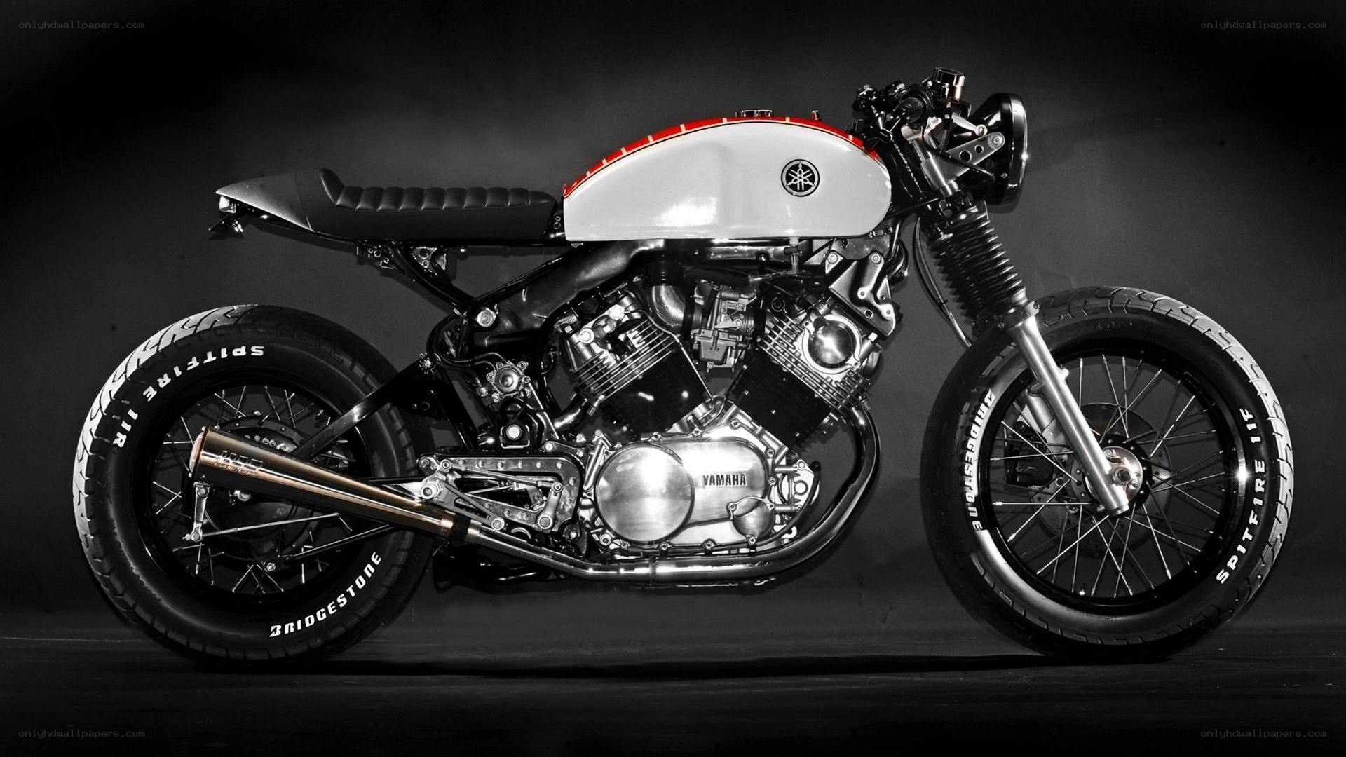 custom yamaha cafe racer